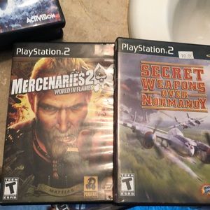 Set of 2 PlayStation 2 games
